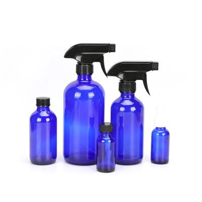 China Pharmaceutical manufacturers wholesale essential oil bottle, blue emulsion bottle essential oil bottle for sale