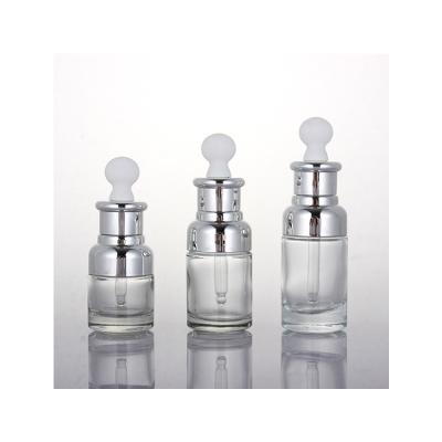 China Personal Care Most Popular 15ml Lightweight Clear Bottles Essential Oil Bottle for sale