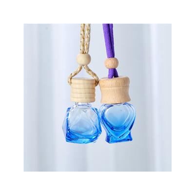 China Gift The Most Popular Car Diffuser Hanging Glass Perfume Bottle for sale