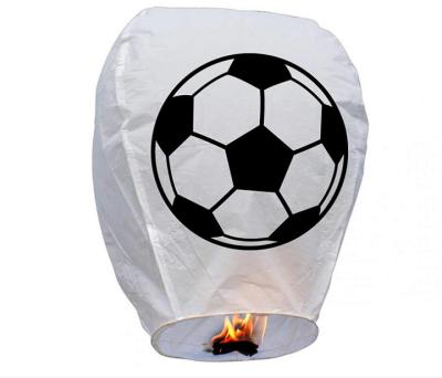 China Europe and the United States environmental protection sky lanterns fly prayer light degradable hole lamp birthday wishin for sale