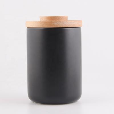 China High Quality Viable Widespread Ceramic Vacuum Tea Storage Jar Coffee Storage Jar For Sale for sale