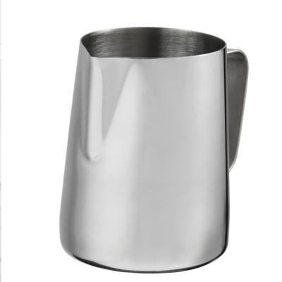 China 600ml Coffee Jug Long Lasting Milk Jug Stainless Steel Pointed Pitcher for sale