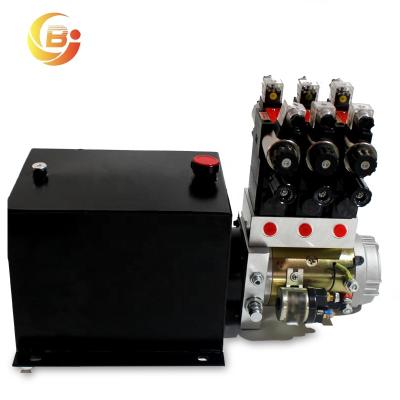 China High Efficiency High Quality Double Sectional Hydraulic Power Pack AC Hydraulic Power Unit for sale