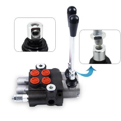 China Junbao Factory Direct Long Life Walvoil Series High Pressure Hand Control 40lpm P40 Joystick Valve for sale