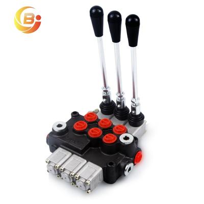 China Agricultural Machine 63l/min 1-8 Spool Directional Hydraulic Valves Joystick Control Valve ZDa-L15 for sale