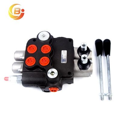 China Hand Agricultural Control Series Factory P80 Junbao Machine Monoblock Oil Control Valve Hydraulic Directional Valve With Fast Shipping for sale