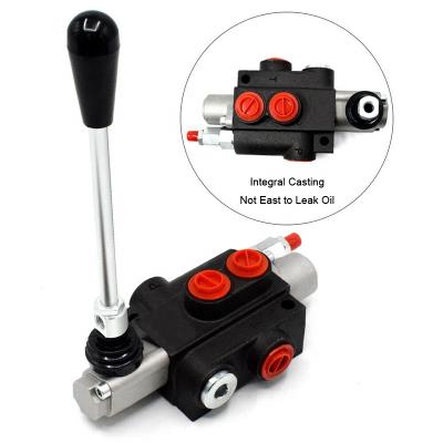 China P80 Manual Hydraulic Directional Control Valve Available 80lpm With Manual Control for sale