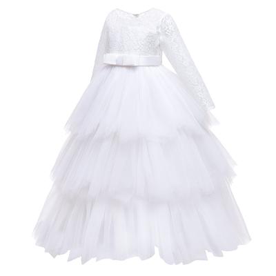 China Wholesale Anti-wrinkle Kids Wedding Princess Big Child Design Kids Ball Gown Piano Birthday Girls New Dress for sale