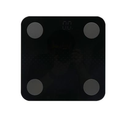 China With Tray Highly Appreciated Black Glass Scale Nutrition Food Weighing Kitchen Scale For Kitchen for sale