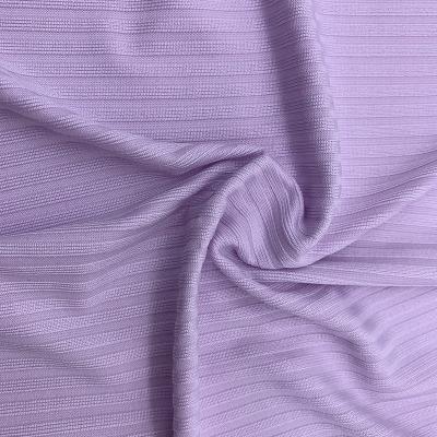 China Viable Hot Selling Customized 92Nylon 8 Color Spandex Rib Fabric For Swimwear Rome Fabrics for sale