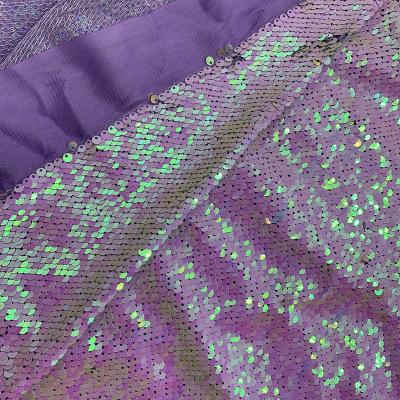 China Beautiful Abrasion Resistance Reversible Sequin Applique Embroidery Embroidery Sew On For Swimwear Accessories Sequins for sale