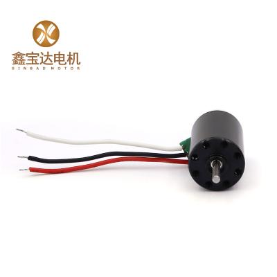 China Totally enclosed high efficiency 12V DC motor coreless brushless DC motor for automation machine for sale