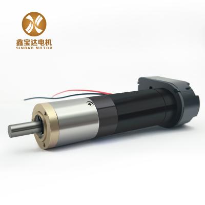 China 2338 Totally Enclosed 12V 24V 48V DC Coreless Servo Motor With Encoder Planetary Gearheads For Control for sale