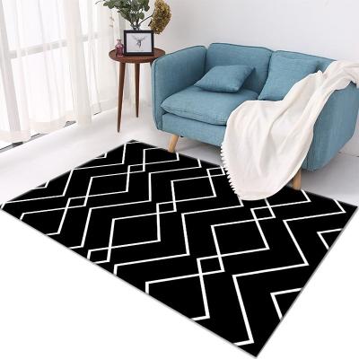 China Factory Supply Non-Slip Amazon New Cheap Custom Design Living Room Decor Floor Blankets Carpet for sale