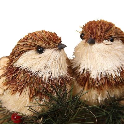 China Artificial Christmas Tree Ornament Bird Christmas Decorations Christmas Ornaments for sale