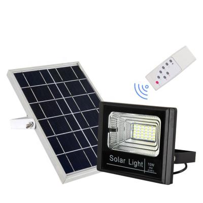 China 3800mah Jindian factory supplies CE outdoor waterproof led solar garden light 10w solar led flood light for sale