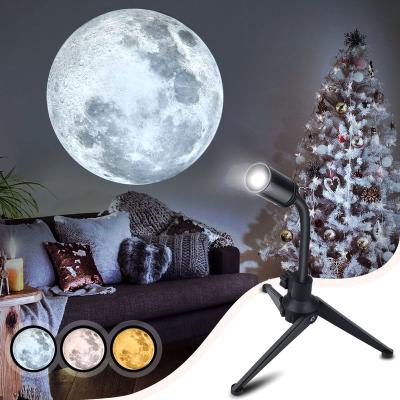 China 360 Rotatable Night Light Projector USB Switch Night Light 360 Moon USB Moon Fill Lamp for Adjustable Earth Atmosphere Glow Projection Lamp for sale