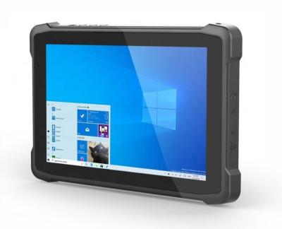 China Waterproof 700nit Industrial Rugged Android Waterproof Tablet PC Support 2D Barcode Scanner MT8100 for sale