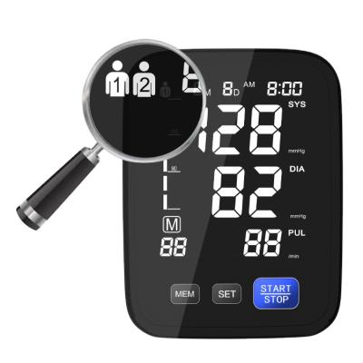 China ABS Automatic Arm Digital Blood Pressure Monitor Meter Ce Approved Digital Tensiometro for sale