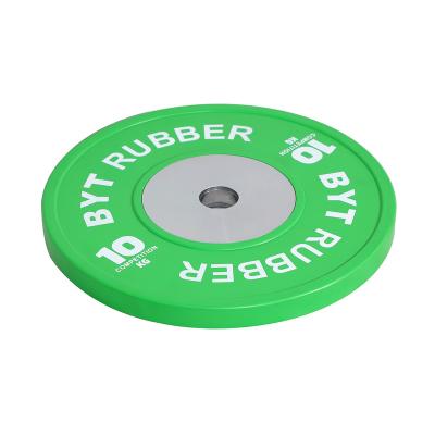 China BYT Universal Hot Sale Well Trusted Bumper Plates Weight Lifting Plates Weight Color Weight Plates for sale