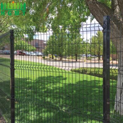 China Sport Field PVC Coating Ornamental Rust-proof Corrosion Resistant 3D Fencing for sale