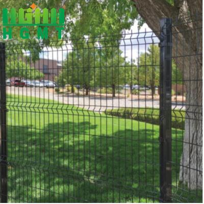 China Best Selling Factory Prices Decorative Powder Coated Welded Wire Mesh Security Fencing Panels 3D Folds Mesh for sale