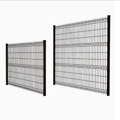 China Easily Assembled Waterproof 3D Welded Curvy Wire Mesh Metal Fence Panels Garden Farm Security Fencing for sale