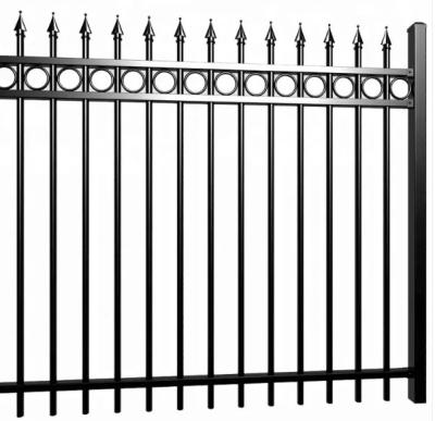 中国 Farm Fence Customized Steel Tubular fence  Galvanized Steel Fence security fence 販売のため