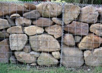 Китай PVC OHSAS покрыл коробку 2m Gabion гальванизировал стальные клетки для камней продается