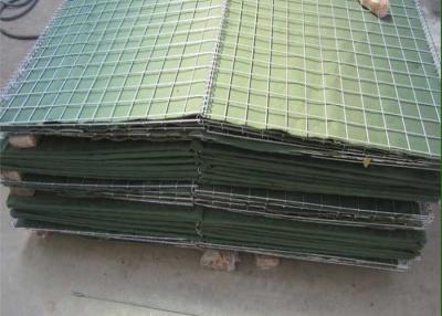 Chine L'aluminium de zinc a enduit le mur 12B/12G HESCO Mil Welded Mesh de HESCO à vendre