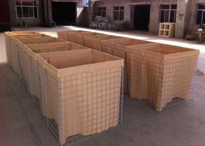 China Hochfeste 5mm Hesco defensive Sperren galvanisierten zu verkaufen