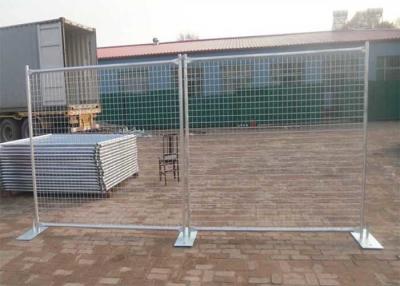 China Q195 Q235 los 6ftX10Ft galvanizó la aprobación de cercado temporal de OHSAS en venta