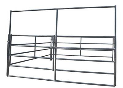 China Fixed Knot Metal Corral Fence 12 Foot Corral Panels for sale