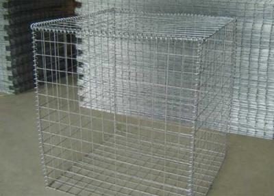 China ISO14001 2x1x0.5m Gabion Gelast Draadnetwerk 4mm Gabion-Manden Te koop