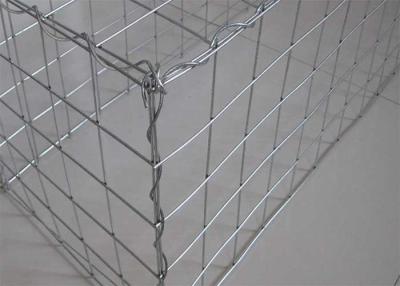 Chine Barrière soudée Stainless Gabion Baskets de roche 1mx1mx1m à vendre