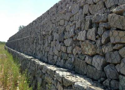 Chine Place galvanisée tissée par Iso9001 de Wall In Farm de barrière de H2m Gabion à vendre