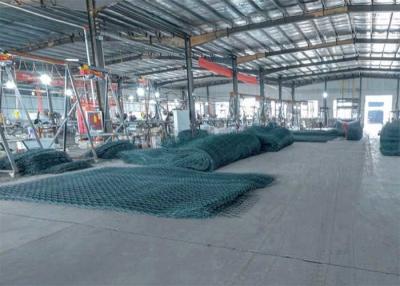 China O zinco da rede de arame 60*80mm de Gabion do controle do rio revestiu a cerca da parede de Gabion à venda