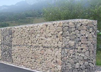 China H6m PVC beschichtete Gabions-Draht Mesh Gabion Stone Wall Fence zu verkaufen