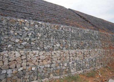 China De hete Onderdompeling galvaniseerde Geweven 2m Hoogte Mesh Gabion Baskets Te koop