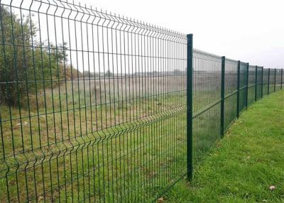 China Verzinkter Hof RAL9005 V Mesh Security Fencing For Villadom zu verkaufen