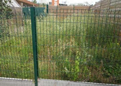 China Cerca de RAL6005 5.5m m V Mesh Security Fencing Galvanized Metal en venta