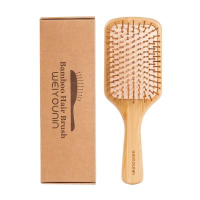 China Massage Function Paddle Wig Hair Massager Scalp Brushes Professional For Men Women Hair Brush With Logo for sale