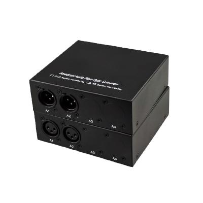 China Balanced Audio Broadcast System 2 Channels Fiber Optic Media Converter Extras, XLR Balanced Audio Over Fiber Optic Transmitter and Receiver for sale