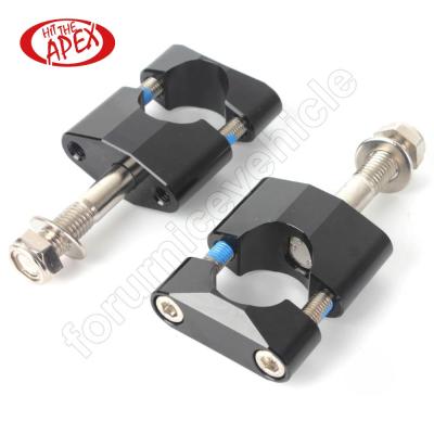 China 6061 Motorcycle Handlebar Clamp CNC Aluminum Alloy Bar Clamps 1 1/8