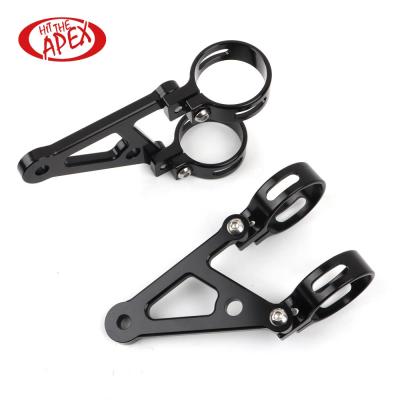 China Alloy 6061 High Quality Billet 41mm CNC Aluminum Headlight Frames Fork Cafe Runner for sale