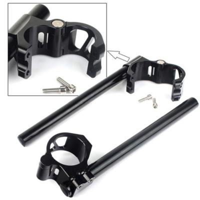 China 6061 Alloy For Honda CBR600F4 F4i 43mm Clips CNC Motorcycle Clipons Handlebar Clamps for sale