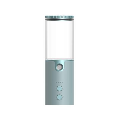 China Cool Disinfection Aromatherapy Humidifiers Filled Car Smart Humidifiers Aroma Atomizer Purifier Sprayer Nebulizer Light Blue for sale