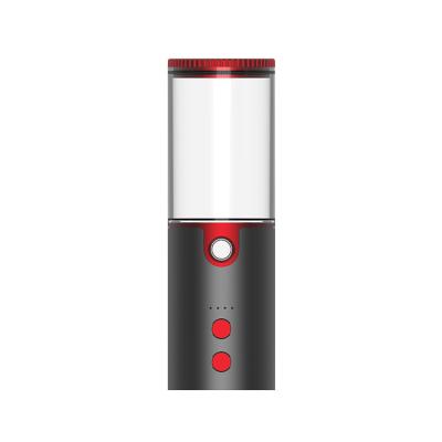 China Business Smart Perfume Dispenser Disinfection Aromatherapy Mist Humidifier Aroma Diffuser Purifier Sprayer Nebulizer grey red for sale