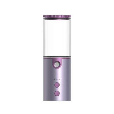 China Cool Disinfection Aromatherapy Mist Humidifier Atomizer Purifier Sprayer Nebulizer Filled Household Aroma Diffusers Light Purple for sale