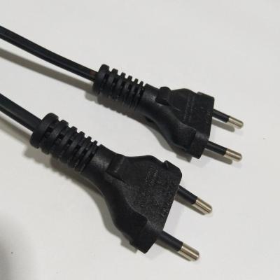 China Customized Home Appliance Brazil Standard Two Pin Plug 220V High Voltage Cable Length AC Long Cord For All Electrical Equipment for sale